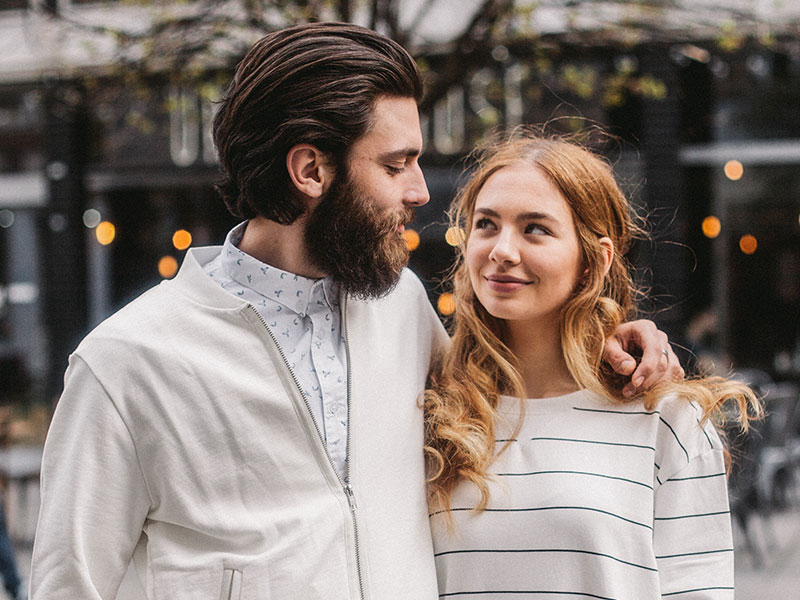 This couple met in one of the best cities to be single in.