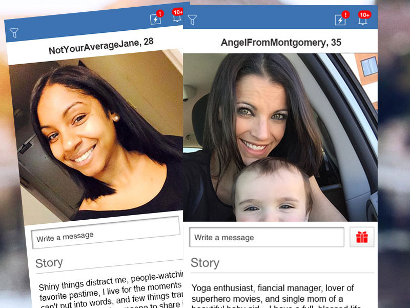 Two online dating profile examples for women that were made using these online dating profile tips.