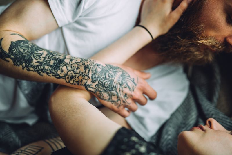 Couple discovering why sex is important in a relationship